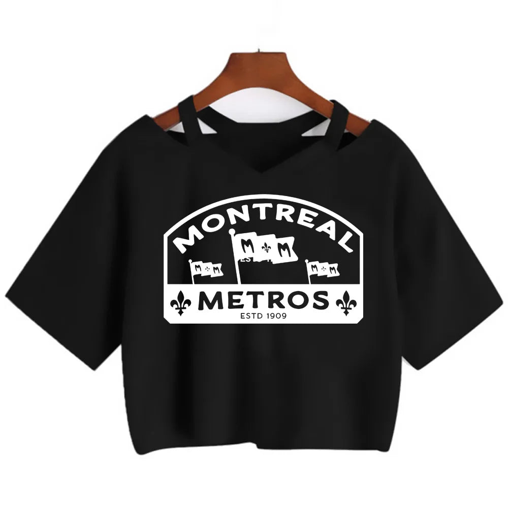 Heated Rivalry Cropped Graphic T-Shirt – Y2K Gothic Vintage Women’s Crop Top