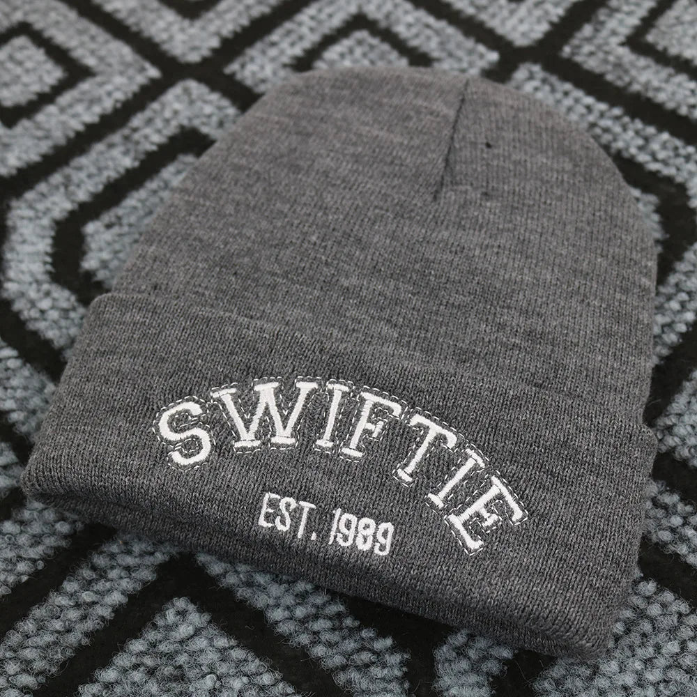 Pop Music Fan Knit Beanie – Soft Winter Hat (Multiple Colors) - élise & madelyn