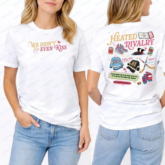 Hockey Romance Reader Tee