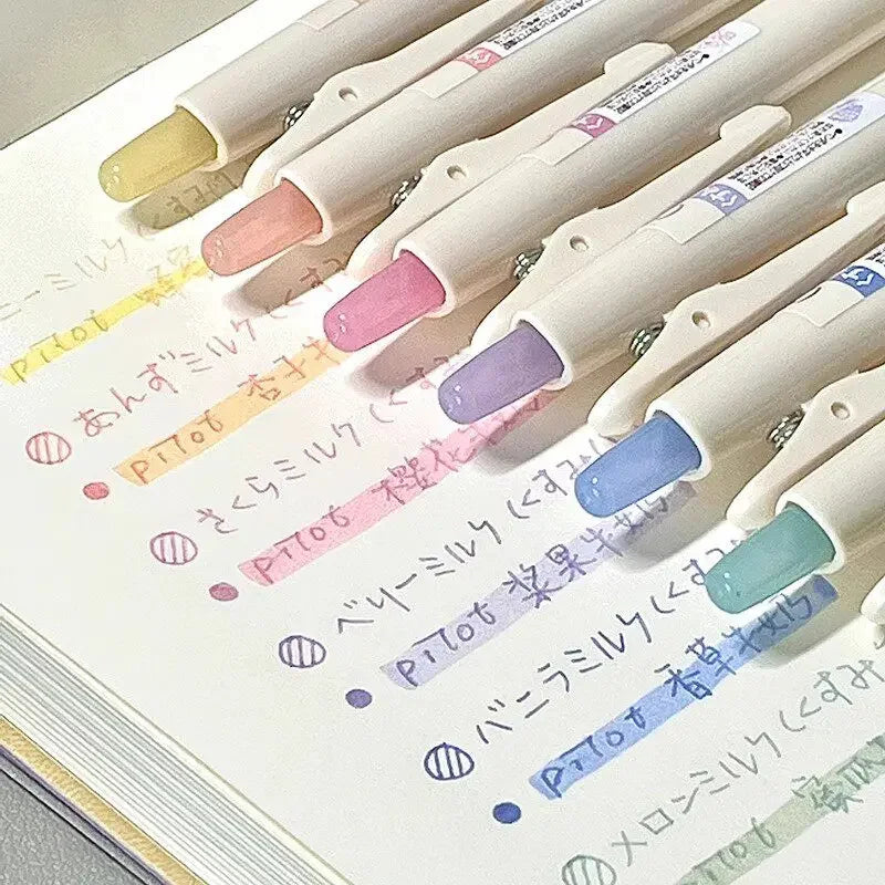 PILOT Juice Milky Pastel Limited Gel Pens,Multi-Colors 0.5mm Smooth Glide&Ergonomic Comfort For Drawing,Planner Japanese Quality