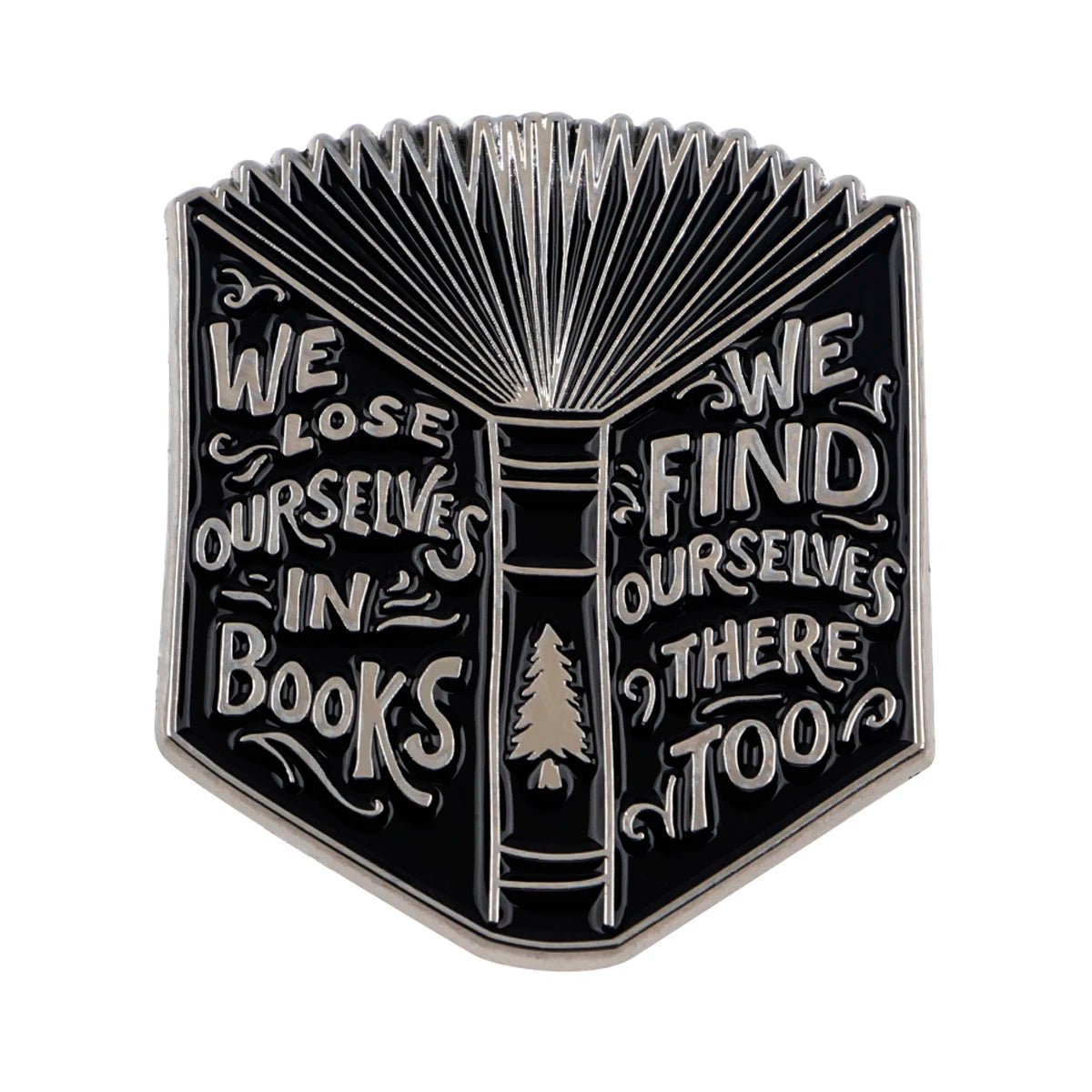 Books Collection Enamel Pin