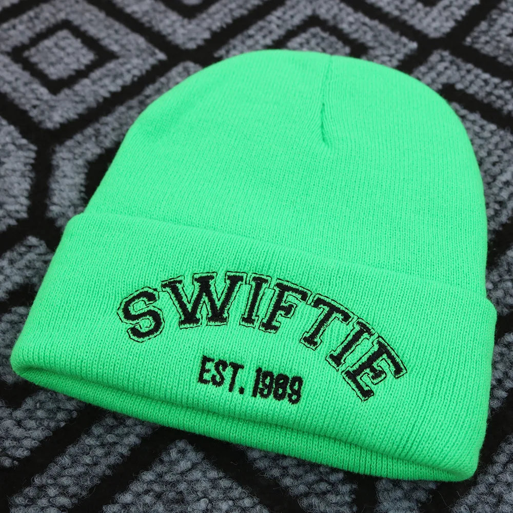 Pop Music Fan Knit Beanie – Soft Winter Hat (Multiple Colors) - élise & madelyn