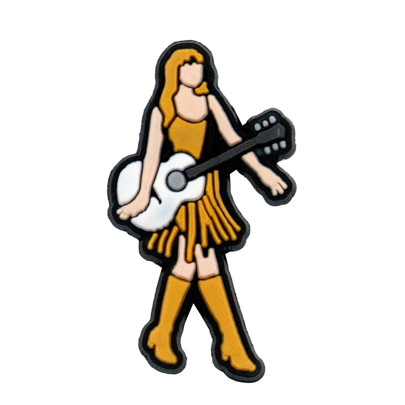 Pop Music Era Shoe Charm