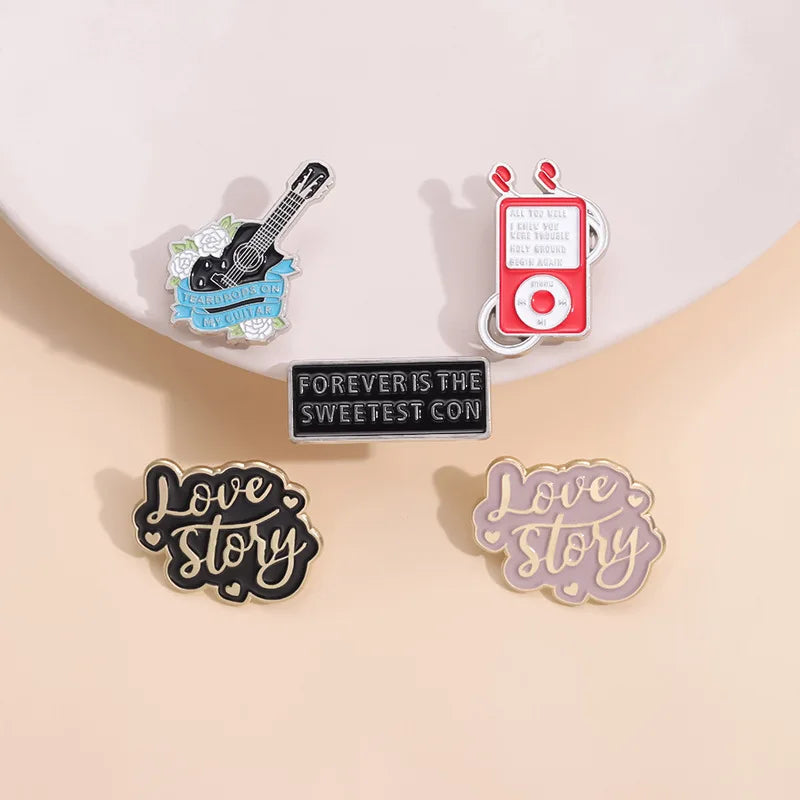 Swiftie Enamel Pins – Concert Tickets, Guitar, Junior Jewels & More | Cute Collectible Pins for Bags, Jackets & Backpacks - élise & madelyn