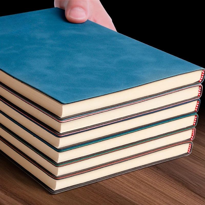 A5 Leather Book Skin Feeling Fashion Notepad Diary Learning Notebook Wholesale Business Office notebooks and journals note book - élise & madelyn