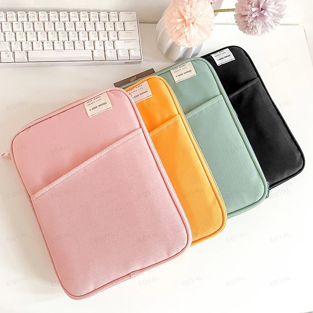Tablet Sleeve Bag 9-11 inch for XiaoMi Pad 5 Pro iPad Air Pro 11 13 M4 M2 10th/9/8 10.2 For Samsung Huawei Shockproof Pouch Bags - élise & madelyn