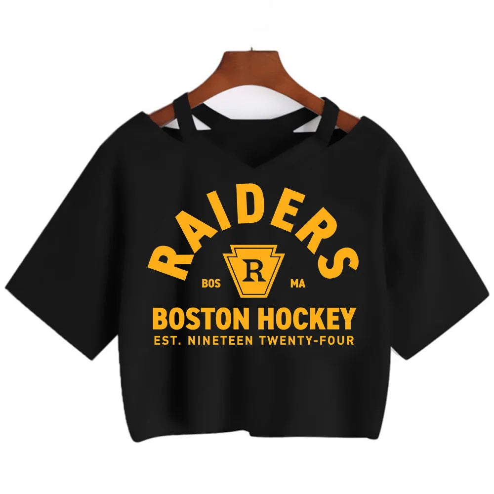 Heated Rivalry Cropped Graphic T-Shirt – Y2K Gothic Vintage Women’s Crop Top