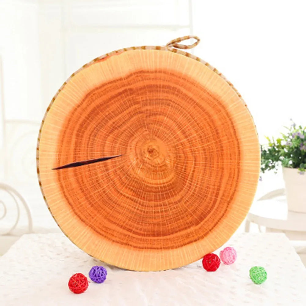 33cm Cushion Fruit Shape For  In-bed Reading And Watching Back And Head Pillow Round Cushion Lint-free - élise & madelyn
