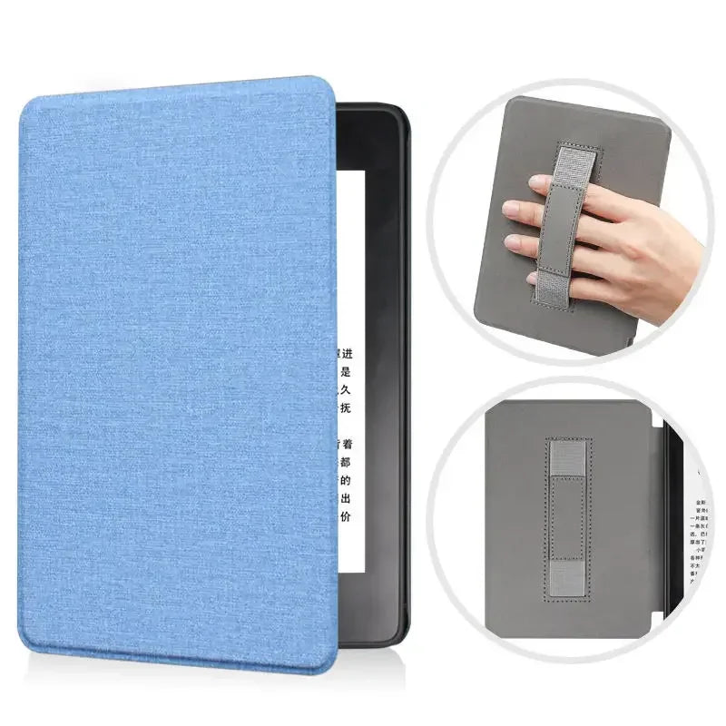 Handle Case For Kindle Paperwhite 2024 12th Generation Colorsoft 7 Inch Model No. SA569P SA568B Auto Wake/Sleep Shell Pouch 7” - élise & madelyn