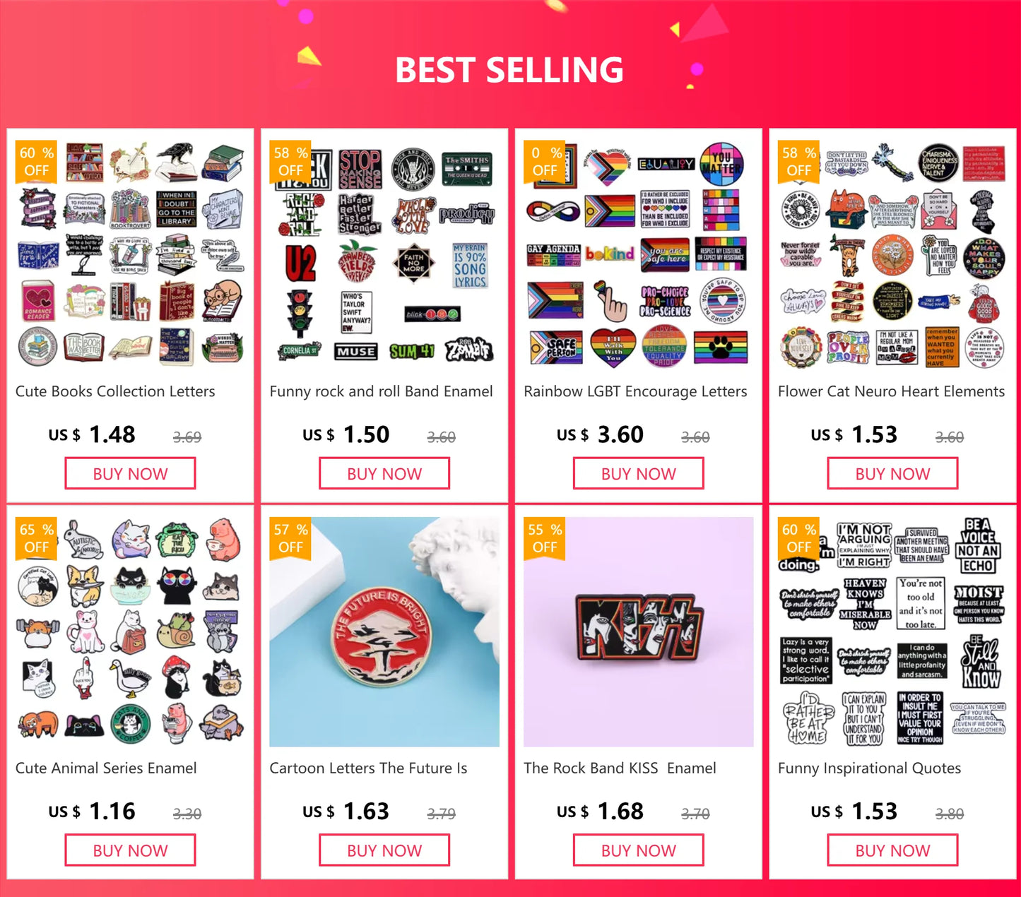 “Emotional Attachment to Fictional Characters” Enamel Pin