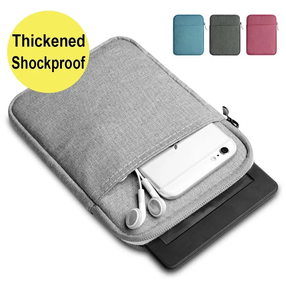 Portable E-Reader Sleeve For Kindle 6.8" Protective Case Insert Pouch 11th Generation 6" Paperwhite Carrying Bag Shockproof - élise & madelyn