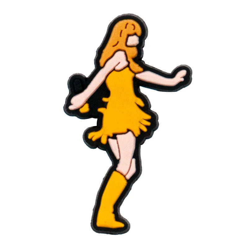 Pop Music Era Shoe Charm