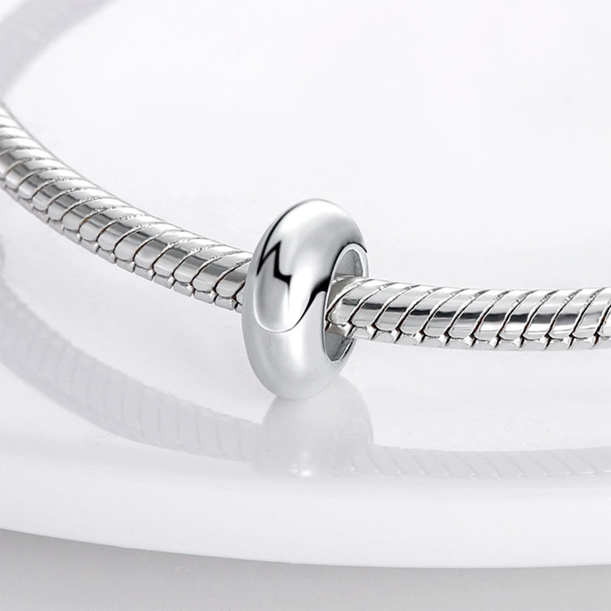 Charms Fit Original Beads 925 Sterling Silver Clip Charms Zircon Silicone Spacer Beads fit Bracelet Women DIY Gift - élise & madelyn