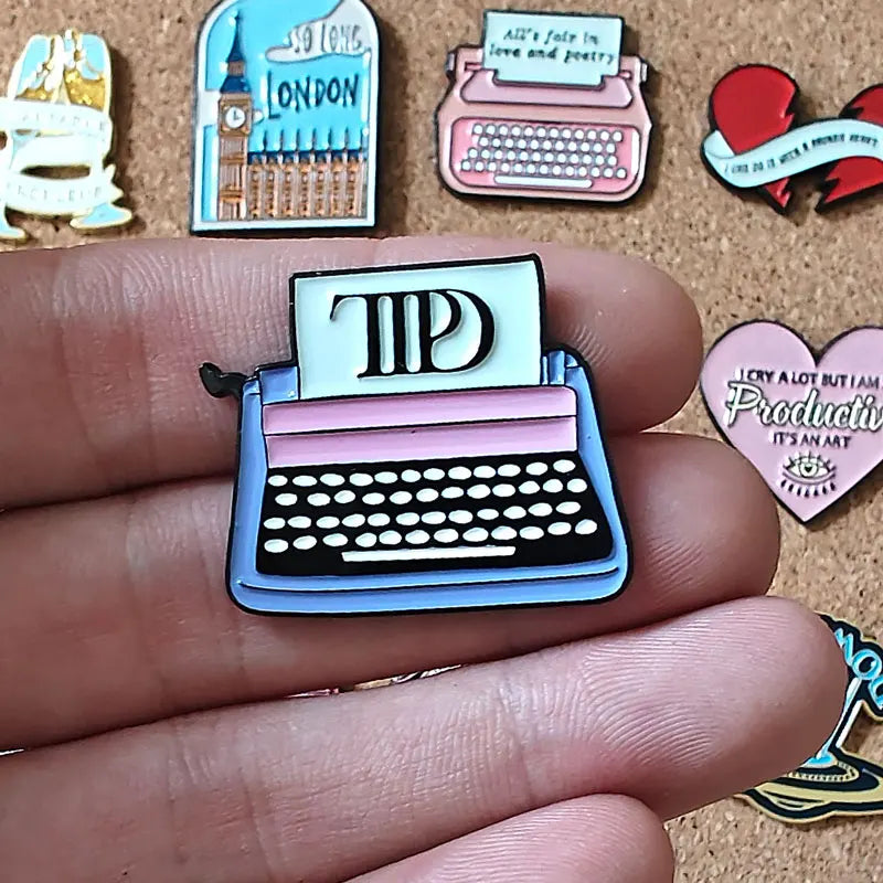 Pop Song Enamel Pin Rock Band Cartoon Brooch Stylish Jewelry Gift Backpacks For Good Friends Decorated With Lapel Badges