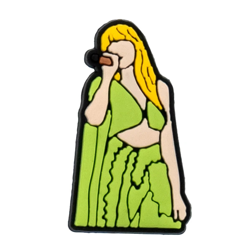 Pop Music Era Shoe Charm