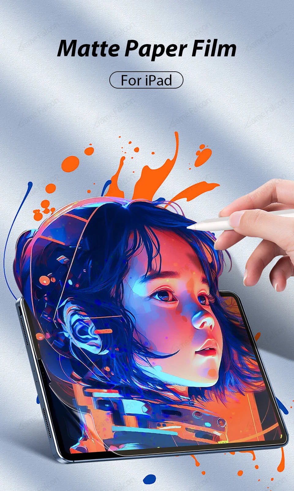 Like Paper Film Screen Protector For Ipad Pro 13 12.9 11 2025 M4 Air 4 5 3 10th 9th 8th 7th Generation Mini 6 7Matte Film Writer - élise & madelyn
