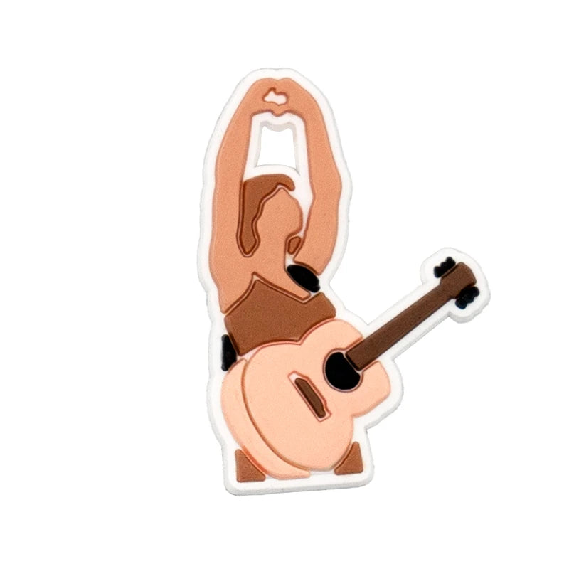 Pop Music Era Shoe Charm