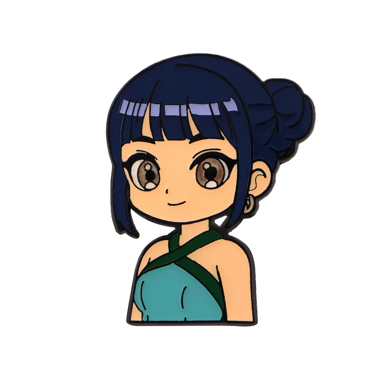 Anime Music Girl Enamel Pin