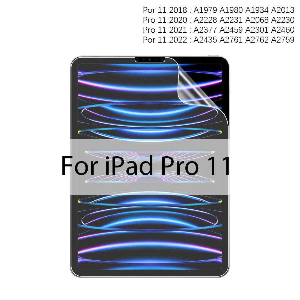 Like Paper Film Screen Protector For Ipad Pro 13 12.9 11 2025 M4 Air 4 5 3 10th 9th 8th 7th Generation Mini 6 7Matte Film Writer - élise & madelyn