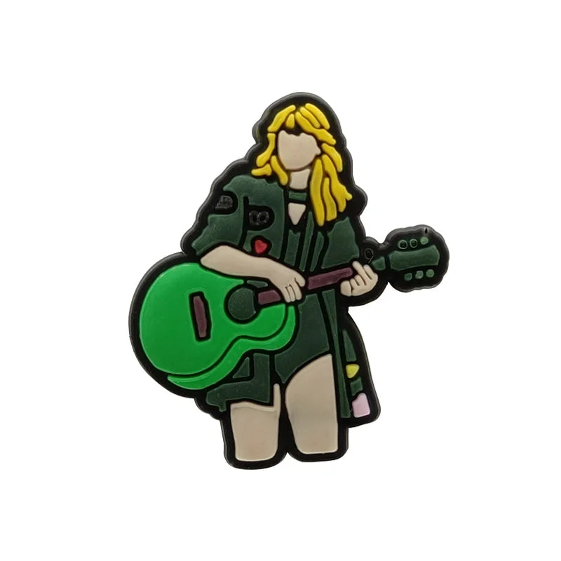 Pop Music Era Shoe Charm