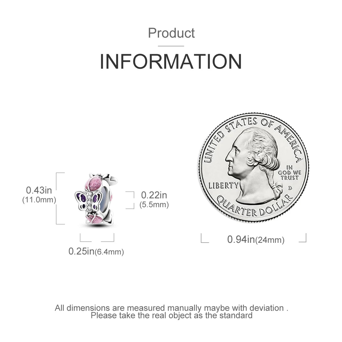 Charms Fit Original Beads 925 Sterling Silver Clip Charms Zircon Silicone Spacer Beads fit Bracelet Women DIY Gift - élise & madelyn