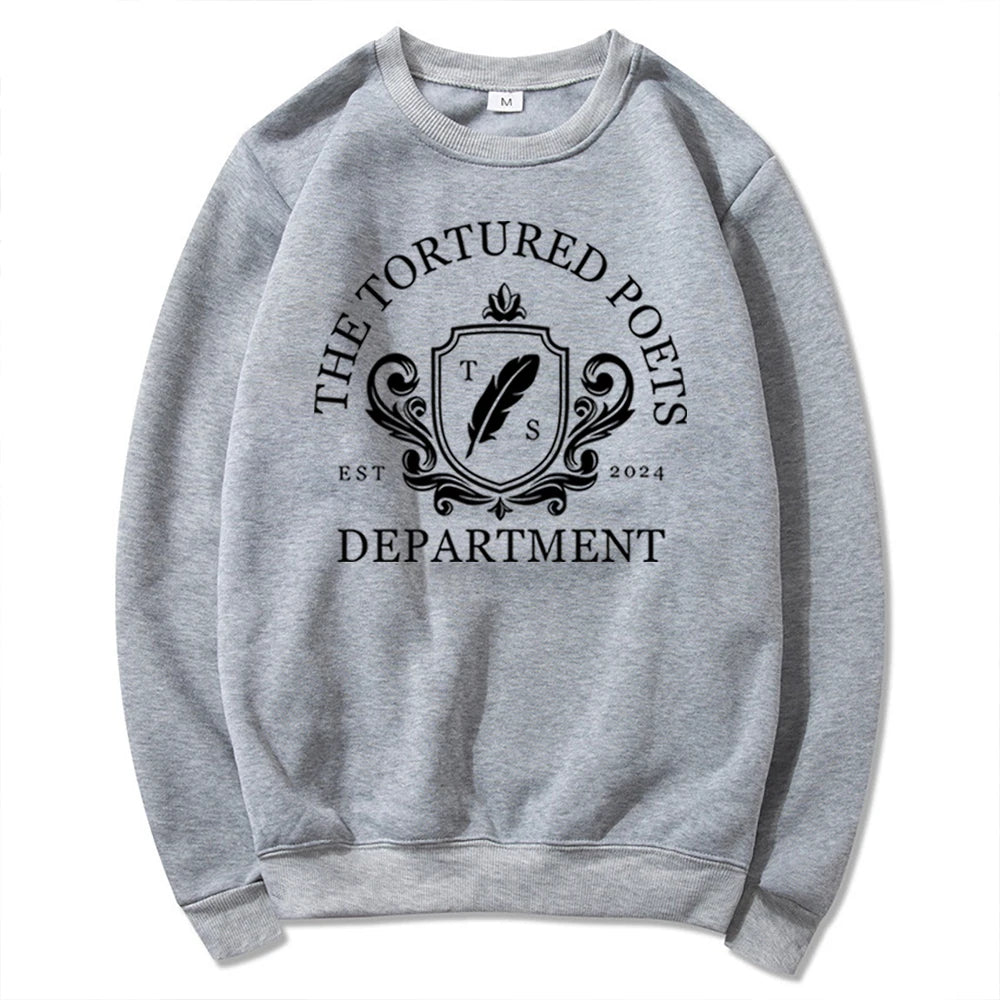 The Tortured Poets Department Sweatshirt New Music Album Shirt TTPD Hoodie All's Fair in Love and Poetry Crewneck Sweatshirts - élise & madelyn