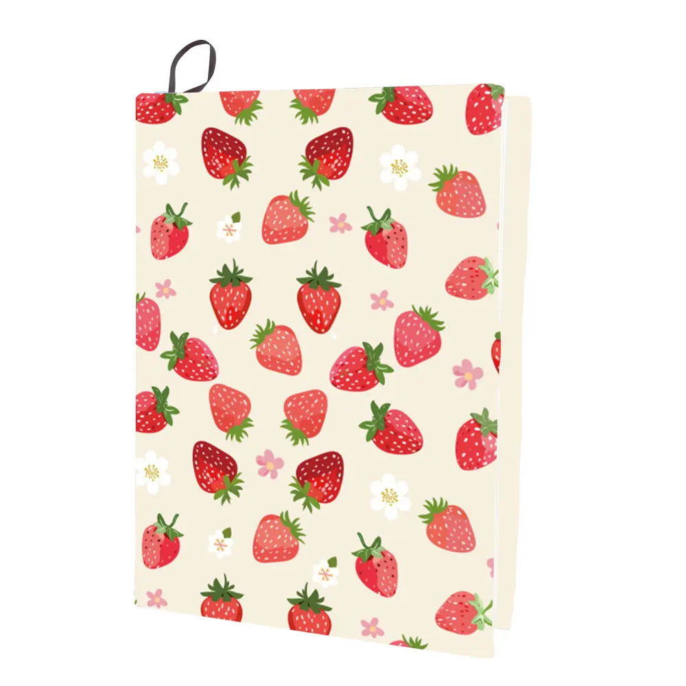 Cherry Blossom Stretchable Book Cover Flower Floral Pink Cover Washable Reusable Large Nylon Book Sleeve Book Protector Elastic - élise & madelyn
