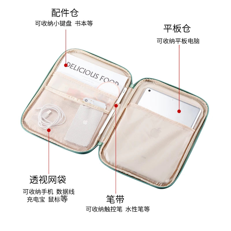 Tablet Bag 9-11inch For iPad Air4 5 Pro 11 10.9  iPad Case 10.5 inch For XiaoMi 5 Samsung Huawei Lenovo Shockproof Pouch Bags - élise & madelyn