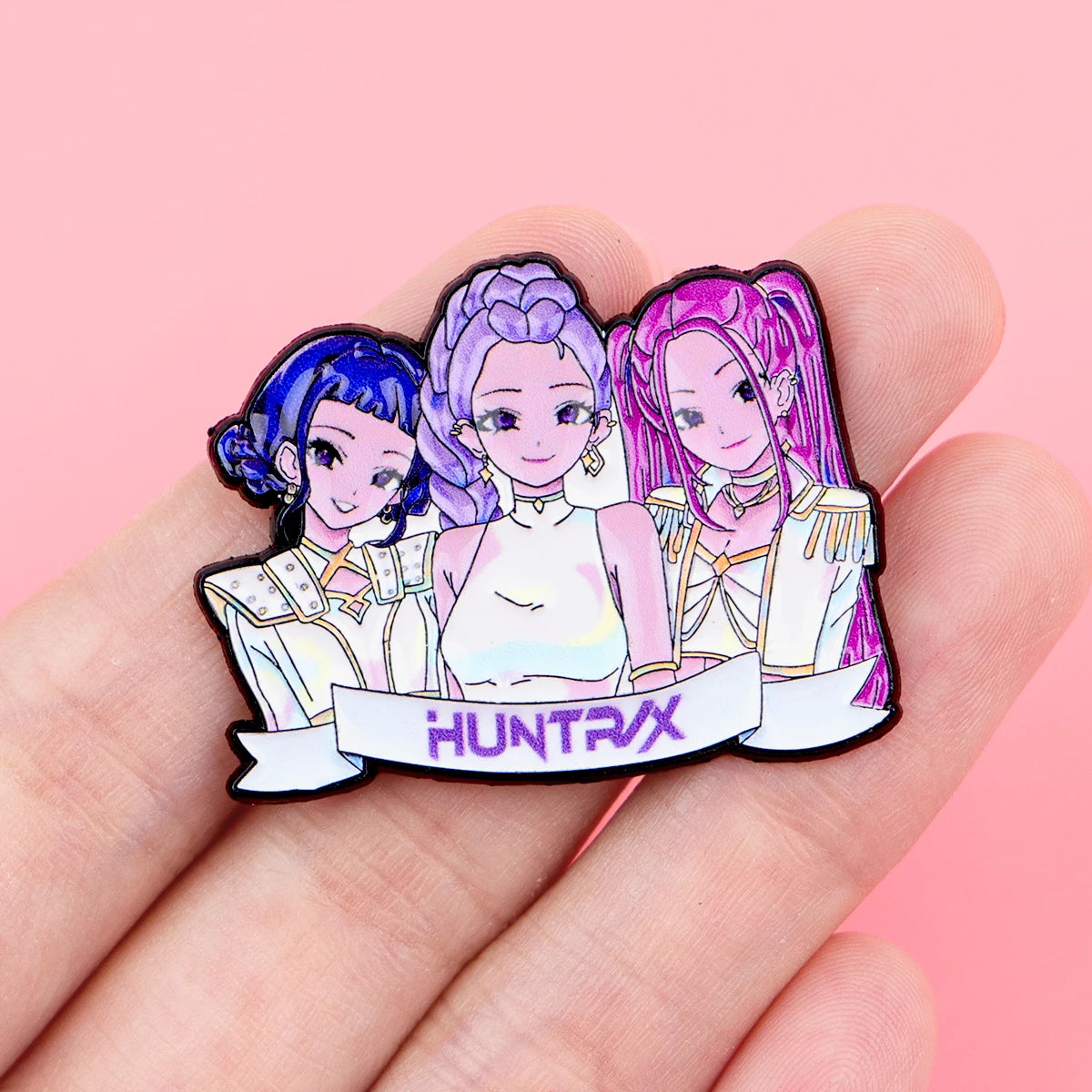 Anime Hero Enamel Pin