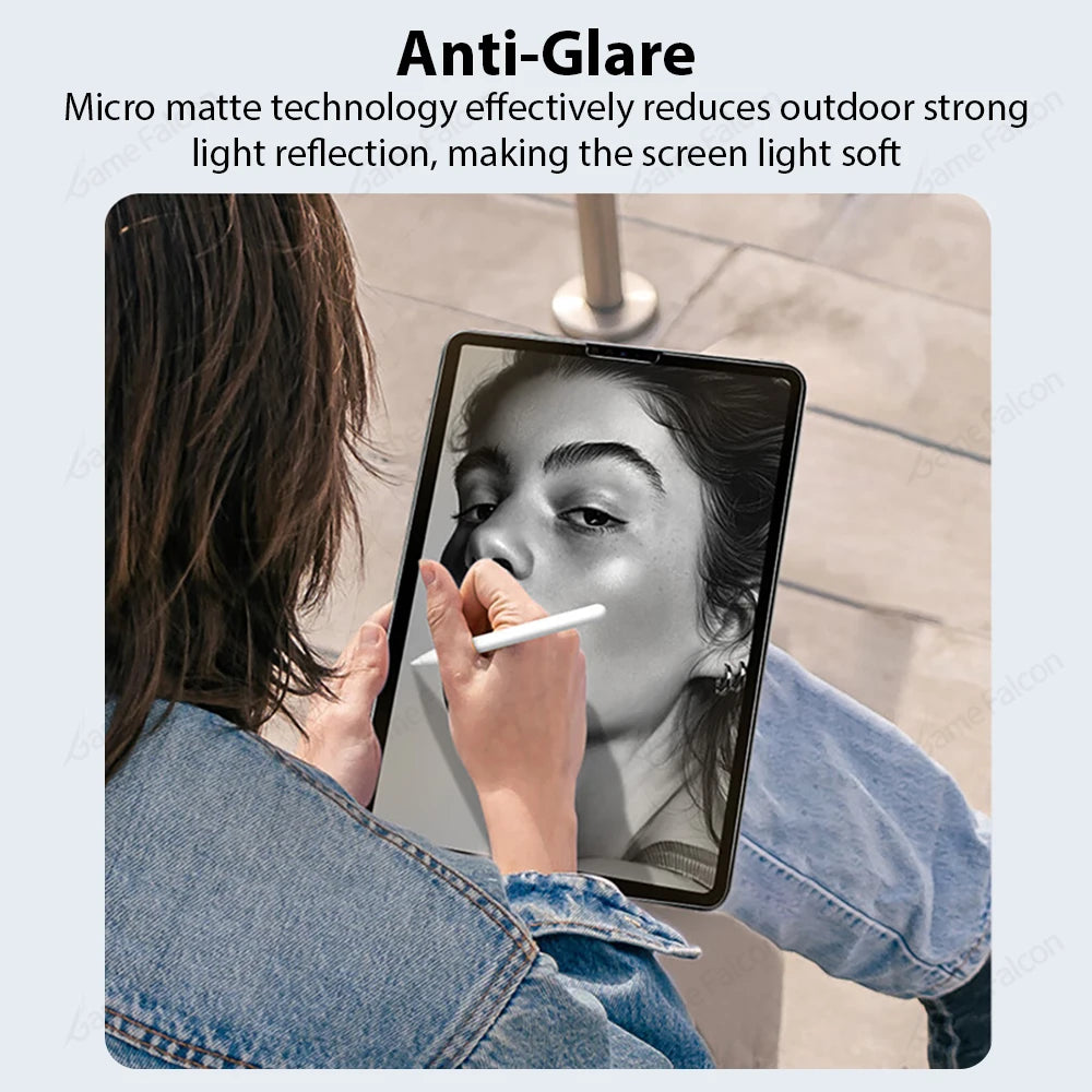 Like Paper Film Screen Protector For Ipad Pro 13 12.9 11 2025 M4 Air 4 5 3 10th 9th 8th 7th Generation Mini 6 7Matte Film Writer - élise & madelyn