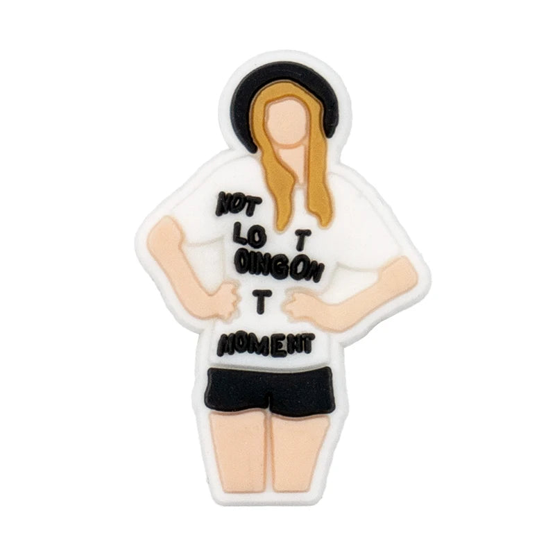 Pop Music Era Shoe Charm