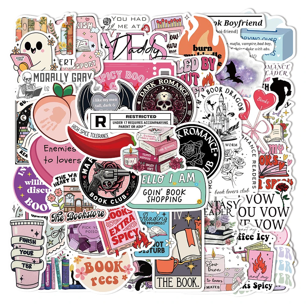 Romantic BookTok Sticker Pack - élise & madelyn