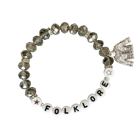 Folklore Era Friendship Bracelet – Cardigan Charm | Taylor-Inspired Swiftie Jewelry - élise & madelyn