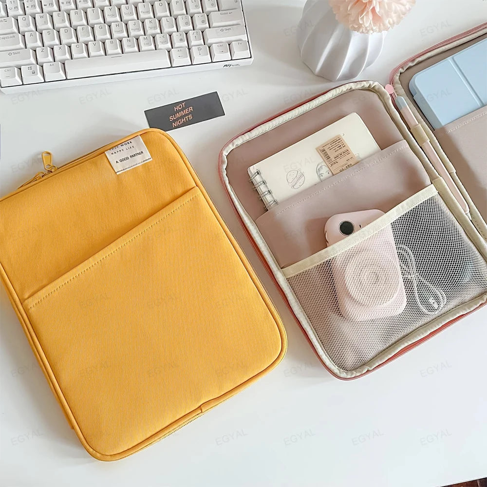 Tablet Sleeve Bag 9-11 inch for XiaoMi Pad 5 Pro iPad Air Pro 11 13 M4 M2 10th/9/8 10.2 For Samsung Huawei Shockproof Pouch Bags - élise & madelyn
