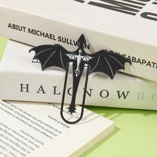 Creative Dragon Metal Bookmark Fantasy Animal Shaped Book Clip for Book Lovers Students Novelty Reading Accessory Stationery Gif - élise & madelyn