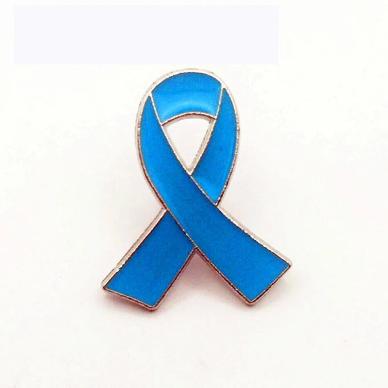 Awareness Ribbon Pins – 5, 10 or 20 Pack – Metal Brooch Lapel Pins for Domestic Violence, Alzheimer’s, Epilepsy, Lupus & Cancer Support (10 Colors)