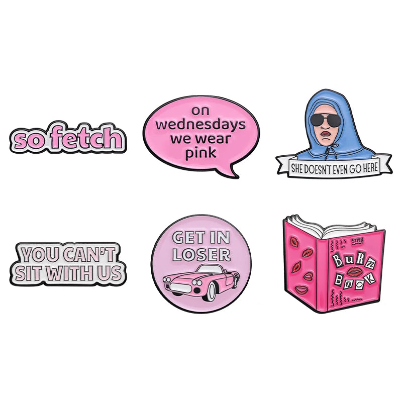 Pop Singer-Inspired Enamel Pin Sets – Aesthetic Enamel Brooches, Lyrics & Outfits | Cute Collectible Accessories for Bags, Jackets & Lanyards - élise & madelyn