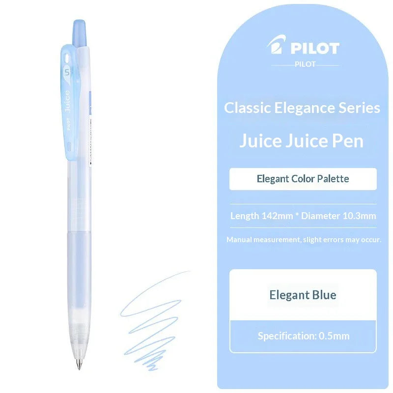 PILOT Juice Milky Pastel Limited Gel Pens,Multi-Colors 0.5mm Smooth Glide&Ergonomic Comfort For Drawing,Planner Japanese Quality