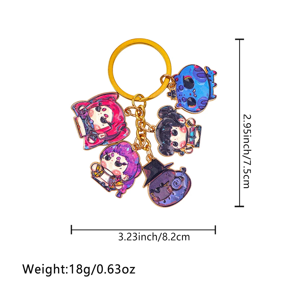 Anime Hero Enamel Pin