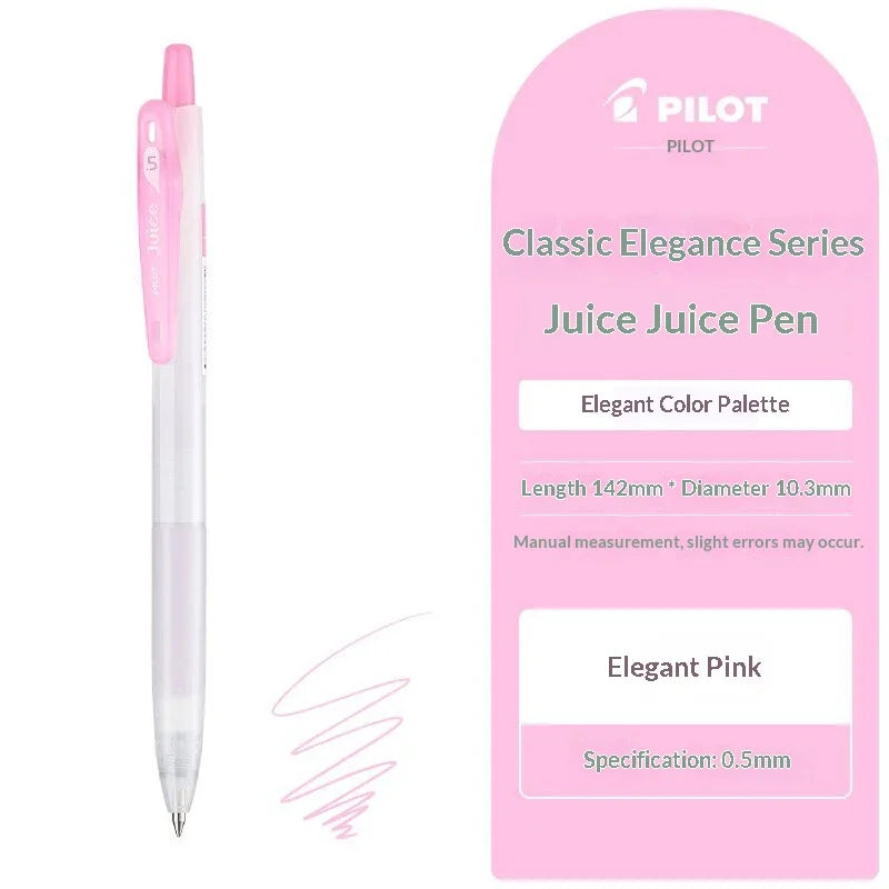 PILOT Juice Milky Pastel Limited Gel Pens,Multi-Colors 0.5mm Smooth Glide&Ergonomic Comfort For Drawing,Planner Japanese Quality
