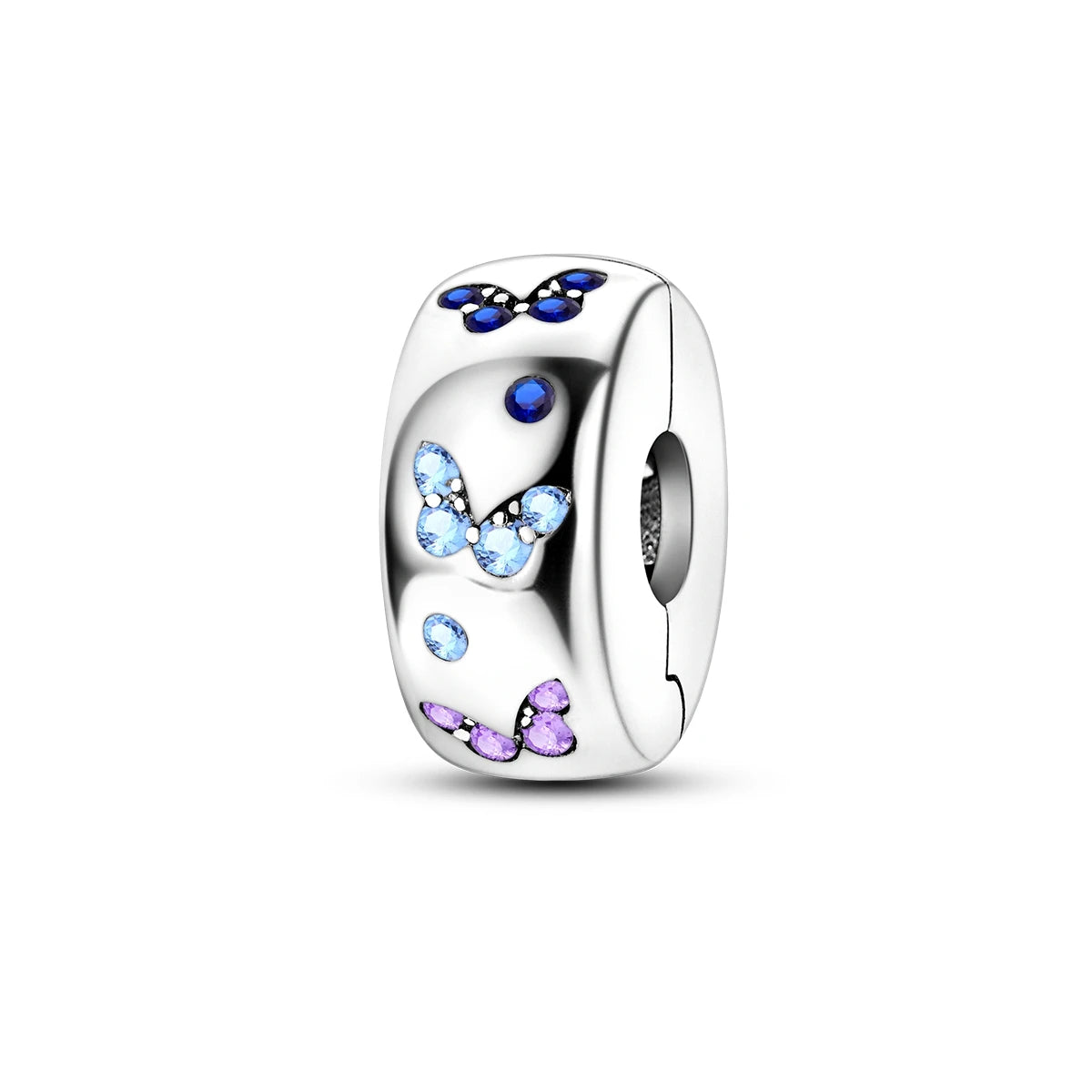 Charms Fit Original Beads 925 Sterling Silver Clip Charms Zircon Silicone Spacer Beads fit Bracelet Women DIY Gift - élise & madelyn