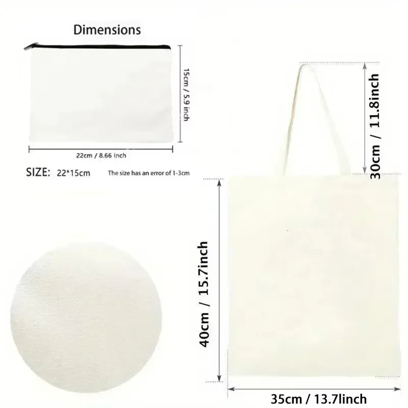 A Lot In My Bag At The Moment Tote & Pouch Collection | Swiftie-Inspired Canvas Bags - élise & madelyn