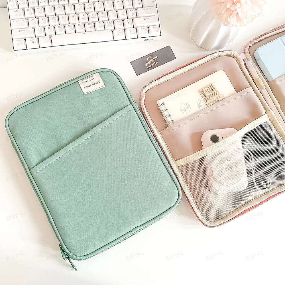 Tablet Sleeve Bag 9-11 inch for XiaoMi Pad 5 Pro iPad Air Pro 11 13 M4 M2 10th/9/8 10.2 For Samsung Huawei Shockproof Pouch Bags - élise & madelyn