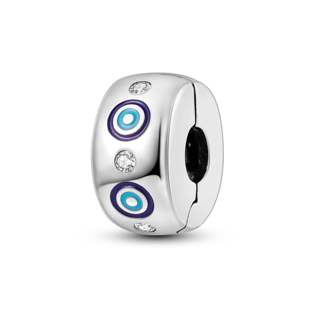 Charms Fit Original Beads 925 Sterling Silver Clip Charms Zircon Silicone Spacer Beads fit Bracelet Women DIY Gift - élise & madelyn