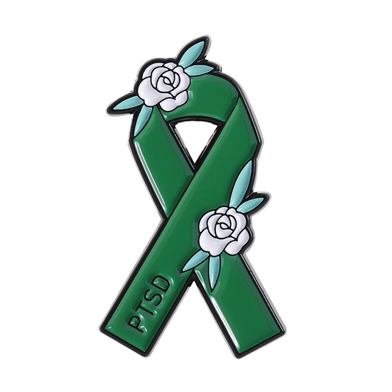Awareness Ribbon Enamel Pin Collection