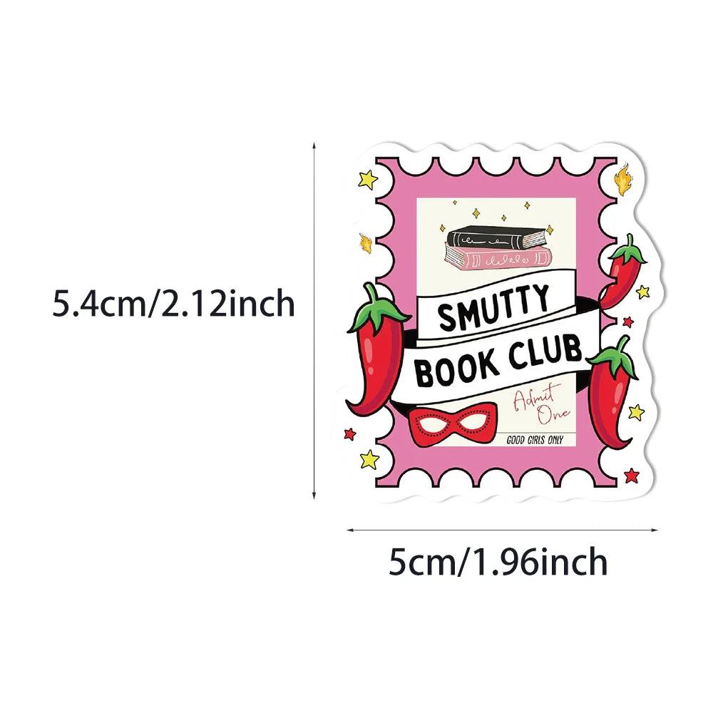 50/150PCS Romantic Reading Style Graffiti Star Covering Cartoon Stickers DIY Notebook Waterproof Stickers - élise & madelyn