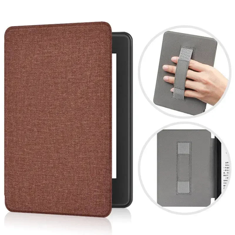 Handle Case For Kindle Paperwhite 2024 12th Generation Colorsoft 7 Inch Model No. SA569P SA568B Auto Wake/Sleep Shell Pouch 7” - élise & madelyn