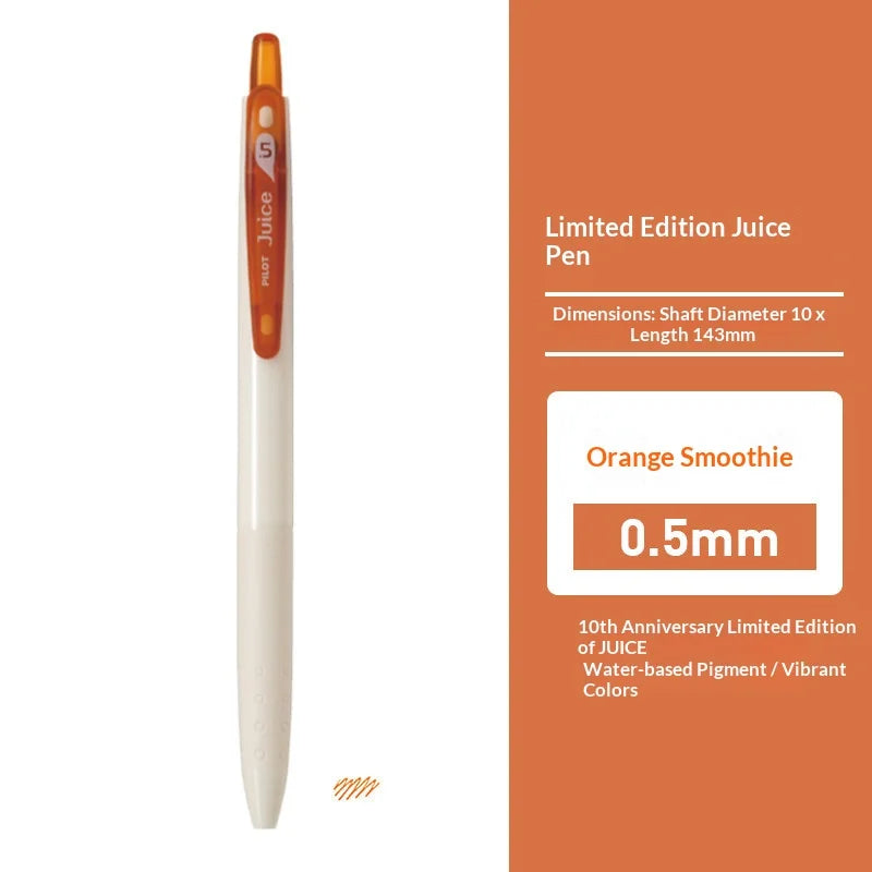 PILOT Juice Milky Pastel Limited Gel Pens,Multi-Colors 0.5mm Smooth Glide&Ergonomic Comfort For Drawing,Planner Japanese Quality