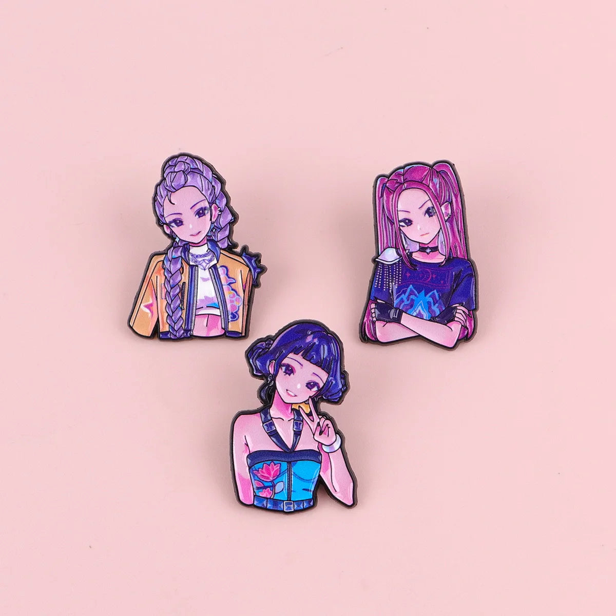 Anime Hero Enamel Pin