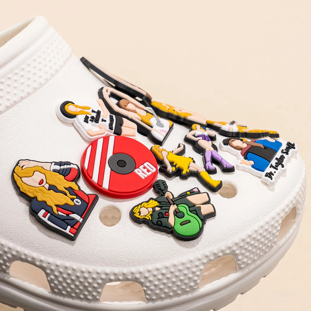 Pop Music Era Shoe Charm